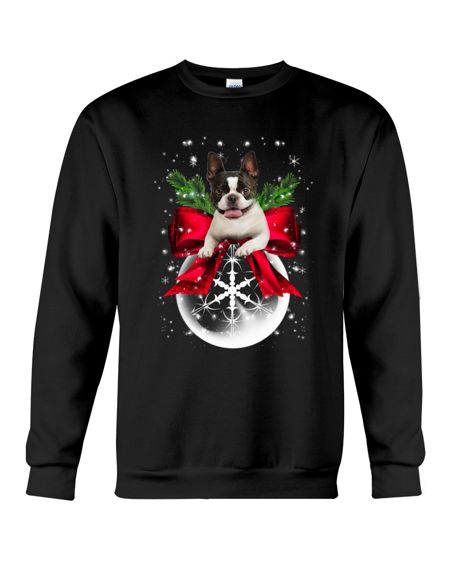 NYX - Boston Terrier Xmas - 0610 Crewneck Sweatshirt
