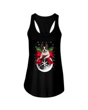 NYX - Boston Terrier Xmas - 0610 Ladies Flowy Tank thumbnail