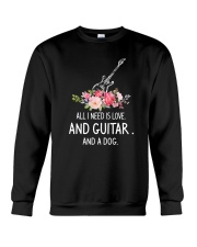 Guitar And Dog 2304 Crewneck Sweatshirt thumbnail