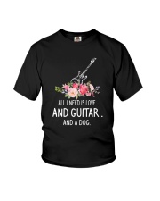 Guitar And Dog 2304 Youth T-Shirt thumbnail