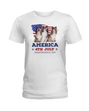 Collie 4th7 0606 Ladies T-Shirt thumbnail