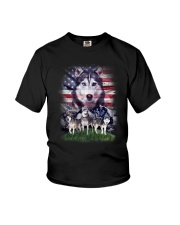 Siberian Husky Proud 0806 Youth T-Shirt thumbnail
