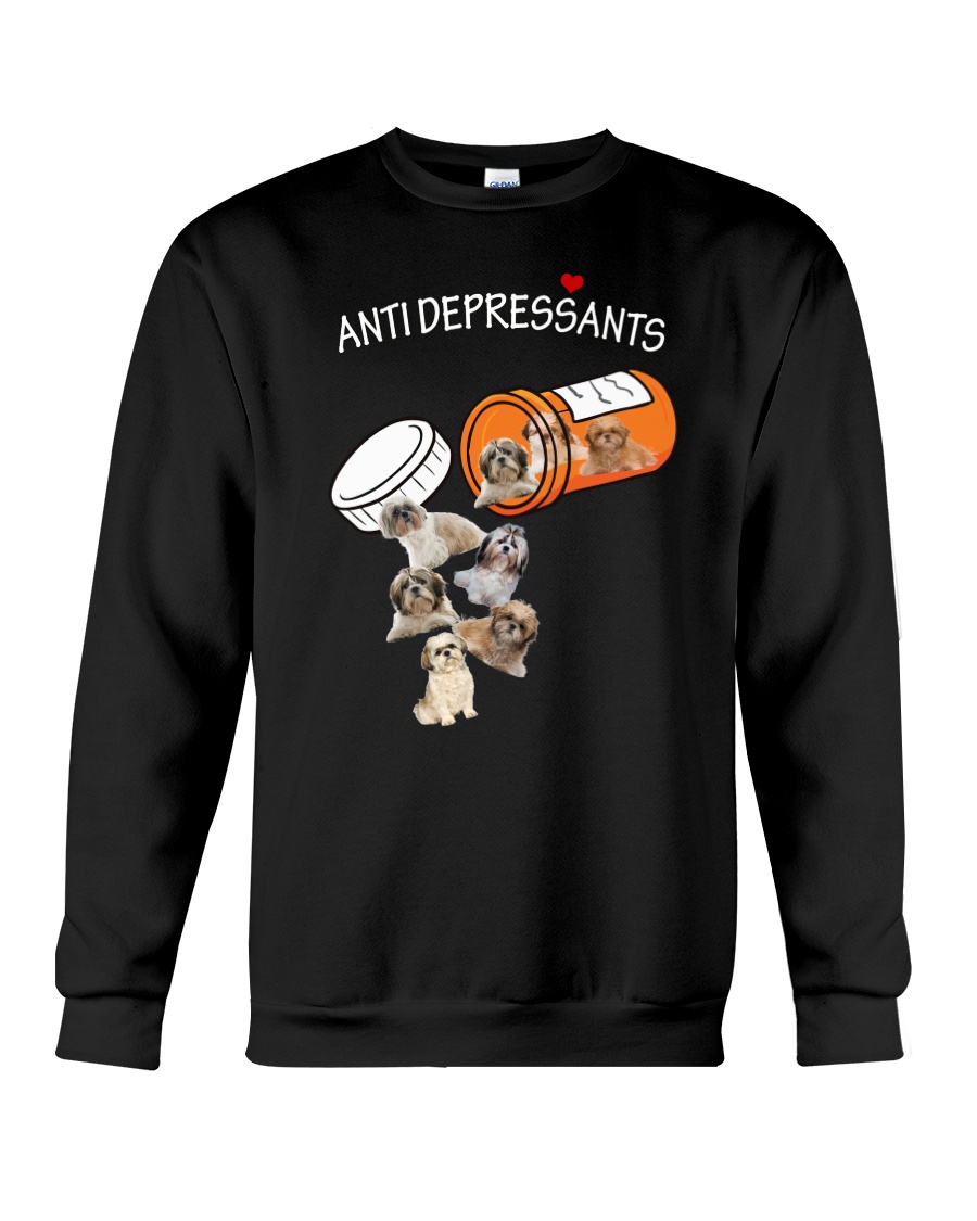 Shih Tzu Anti Crewneck Sweatshirt