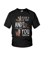 Rescue A Cat 2505 Youth T-Shirt thumbnail