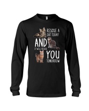 Rescue A Cat 2505 Long Sleeve Tee thumbnail