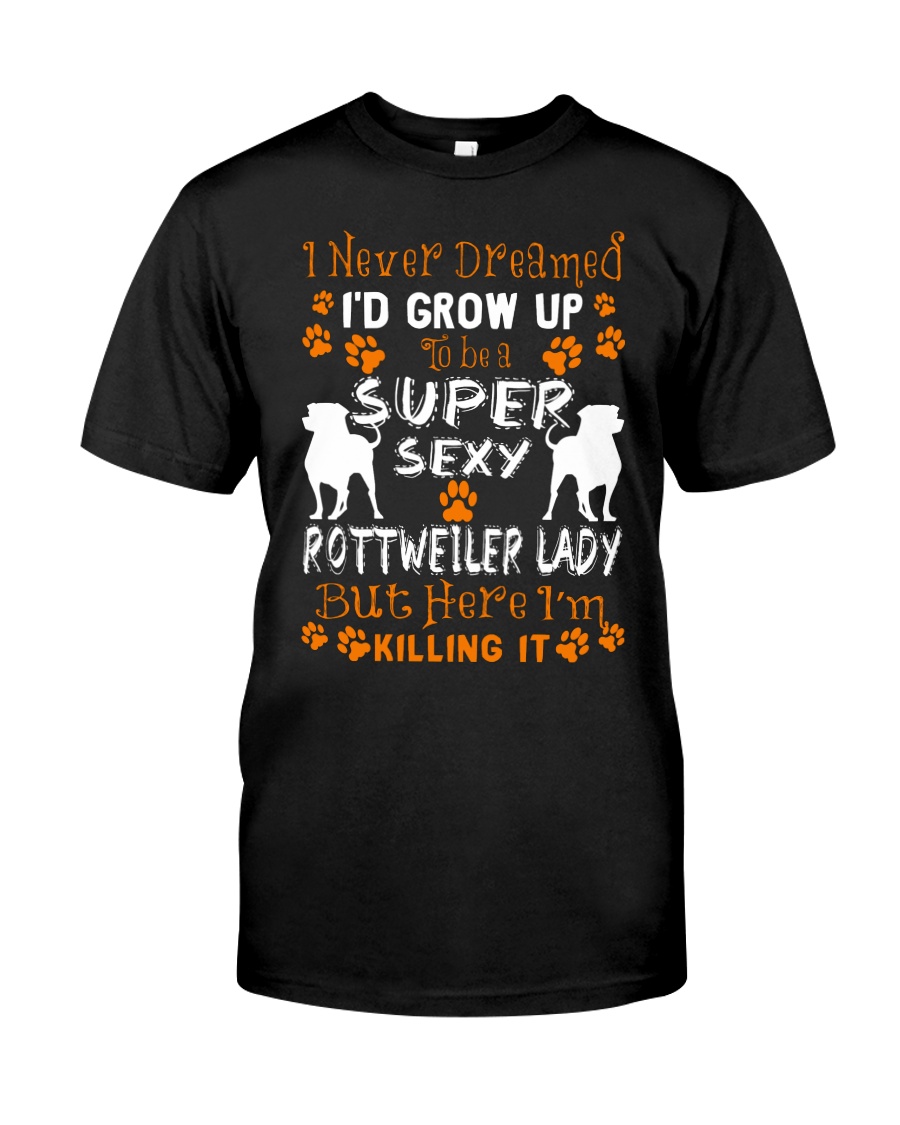 Rottweiler Super Lady Classic T-Shirt