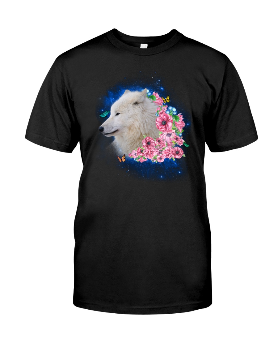 Wolf Flower 1005 Classic T-Shirt