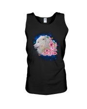 Wolf Flower 1005 Unisex Tank thumbnail