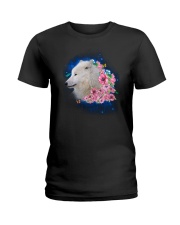 Wolf Flower 1005 Ladies T-Shirt thumbnail