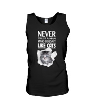 Cat Never Trust Human 1605 Unisex Tank thumbnail