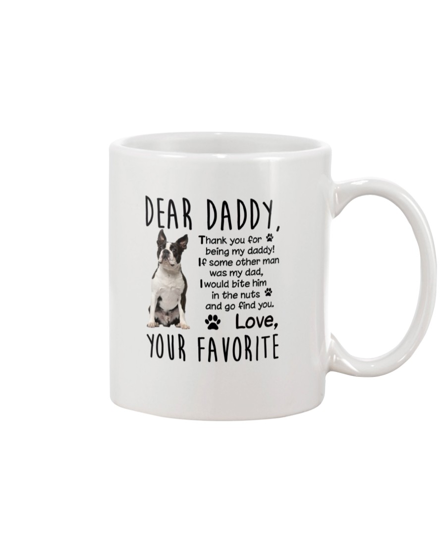Boston Terrier Daddy Favorite 1805 Mug