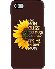 Some Mom Cuss Too Much Phone Case thumbnail