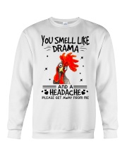 You smell like drama Crewneck Sweatshirt thumbnail