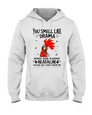 You smell like drama Hooded Sweatshirt thumbnail