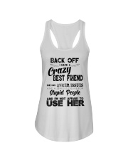 Crazy Best Friend with Anger Issues Hooded Sweat Ladies Flowy Tank thumbnail