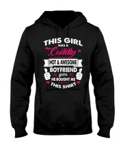 Girlfriend T-Shirt - This girl has a hot boyfriend Hooded Sweatshirt thumbnail