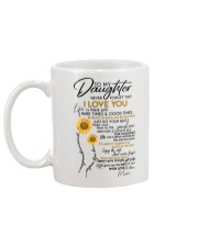 To My Daughter Mug back