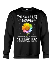 You Smell Like Drama Crewneck Sweatshirt thumbnail