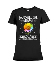 You Smell Like Drama Premium Fit Ladies Tee thumbnail
