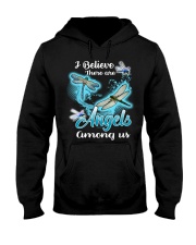 I BELIEVE THERE ARE ANGELS AMONG US Hooded Sweatshirt thumbnail