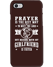 Don't mess with my girlfriend Phone Case thumbnail