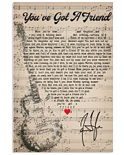 Jam3sT4ylor - U'vegot4Fri3nd 16x24 Poster front