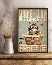 Cat Laundry 24x36 Poster lifestyle-poster-3