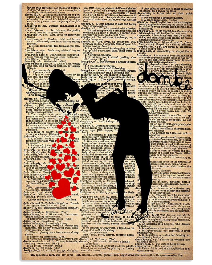 girl heart 24x36 Poster