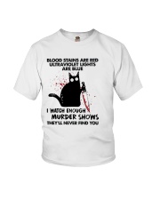 Blood stains are red Youth T-Shirt tile