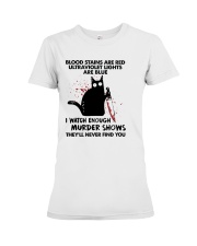 Blood stains are red Premium Fit Ladies Tee tile