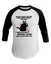 Blood stains are red Baseball Tee tile