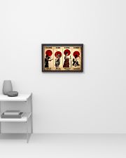 Be Strong Girl 17x11 Poster poster-landscape-17x11-lifestyle-04