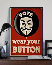 Vote Button 24x36 Poster lifestyle-poster-2