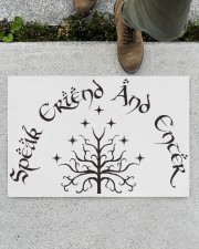 Enter Friends Doormat 22.5" x 15" aos-doormat-22-5x15-lifestyle-front-01