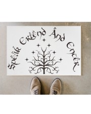 Enter Friends Doormat 22.5" x 15" aos-doormat-22-5x15-lifestyle-front-04