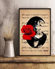 Rose and Music 24x36 Poster lifestyle-poster-3