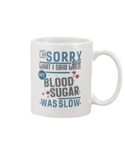 blood sugar Mug front