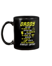 daddy captain Mug back