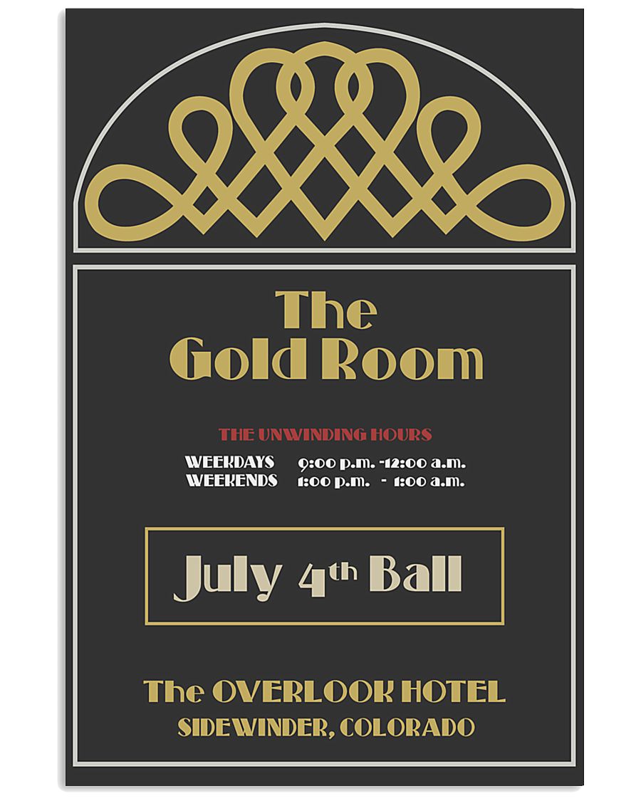 gold room 24x36 Poster