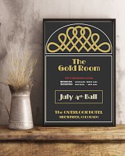 gold room 24x36 Poster lifestyle-poster-3