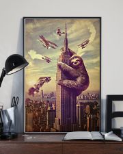 Sloth in City 24x36 Poster lifestyle-poster-2