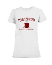 quality longboats Premium Fit Ladies Tee tile