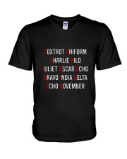 Foxtrot Uniform V-Neck T-Shirt tile