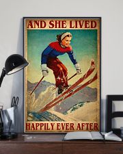 Skiing Happily 24x36 Poster lifestyle-poster-2