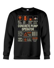 Concrete Pump Operator Crewneck Sweatshirt thumbnail