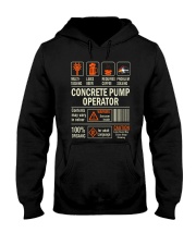 Concrete Pump Operator Hooded Sweatshirt thumbnail
