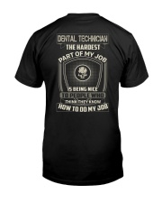 Special Shirt - Dental Technicians Classic T-Shirt back