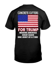 Special Shirt - Concrete Cutter Classic T-Shirt back