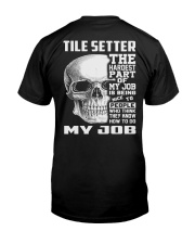 Special Shirt - Tile Setter Classic T-Shirt back