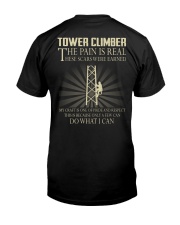 Tower Climber Classic T-Shirt back
